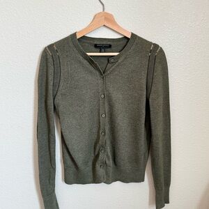 Banana Republic Olive Cardigan